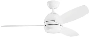 52" Kichler Vassar White Modern LED Ceiling Fan with Wall Control - Picture 1 of 1