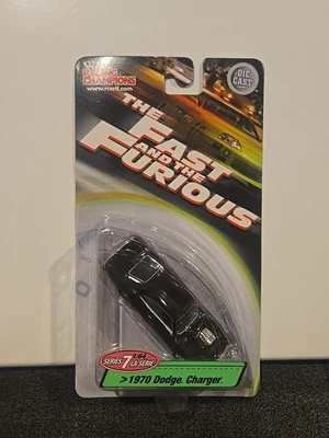 Sealed Racing Champions The Fast and Furious Series 7 1970 Dodge Charger Black - Image 1 of 4