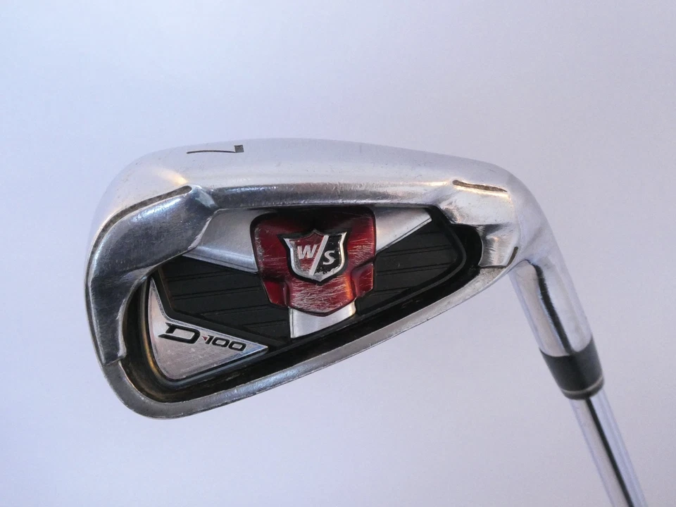 Wilson D100 # 7 Iron - True Temper Uniflex Steel Shaft ~USED~ - Image 1 of 4
