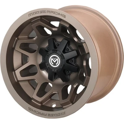 Moose 416X Wheel - 15x7 - 5+2 Offset - 4/136- Bronze Snowmobile 4/136 0230-1189 - Image 1 of 3