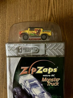 ZipZaps Micro RC 4X4 Monster Truck Dragon Slayer - NIB! Radio Shack Zip Zaps - Image 1 of 4