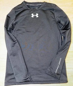 Under Armour Kids Coldgear sweatshirt SIZE YLG / G Black - Picture 1 of 3