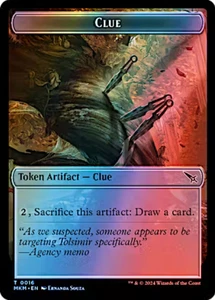 Clue Token 016 Foil Murders at Karlov Manor MTG Token - Bild 1 von 1