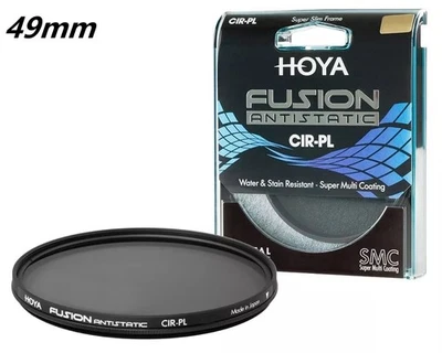 Hoya 49mm Fusion ANTISTATIC Circular Polarizer -18-layer (SHMC) Multi-Coating - Image 1 of 4