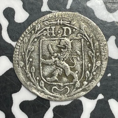 1703-IAR Germany Hesse-Darmstadt 1 Albus Lot#T6518 Silver! Scarce! - Image 1 of 2