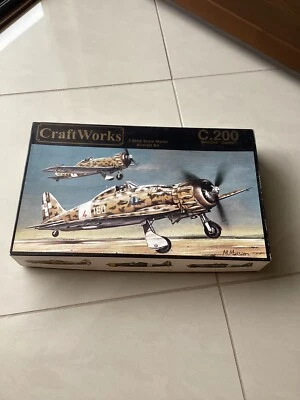 CRAFTWORKS - C.200 MACCHI “SAETTA” -1:32-raro Aereo In Resina Vintage 1998 - Immagine 1 di 4