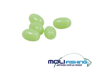 PERLINE FLUORESCENTI SOFT BEADS PREPARAZIONI TEMINALI SURFCASTING 4 MISURE - Foto 1 di 1