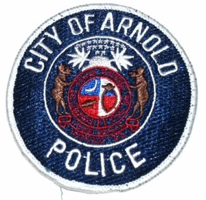 ARNOLD MISSOURI MO Sheriff Police Patch STATE SEAL BEARS CRESCENT MOON USED ~ - Picture 1 of 1
