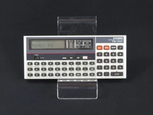 VINTAGE CASIO PB-100F mini Personal Pocket Computer Basic Language made Japan 1 - Afbeelding 1 van 9