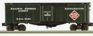 WILLIAMS by BACHMANN #47452 40' REFRIGERATOR CAR RAILWAY EXPRESS O GAUGE - Picture 1 of 1