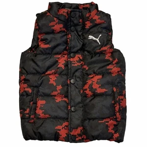 PUMA Toddlers Puffer Vest Sleeveless Jacket Size 4 - Picture 1 of 6