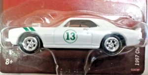 Johnny Lightning The Spoilers 1967 Chevy Camaro SS Car White/Green - Picture 1 of 6
