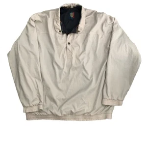 Pullover Sunice 1/4 Snap Windstopper para hombre XL beige golf atlético - Imagen 1 de 9