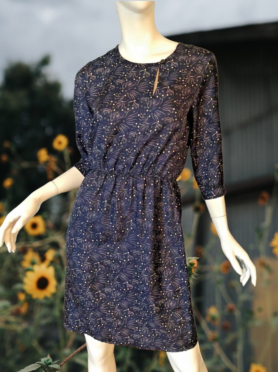 steven alan＞ ALCOT BLACK DRESS 未着用｜レディース
