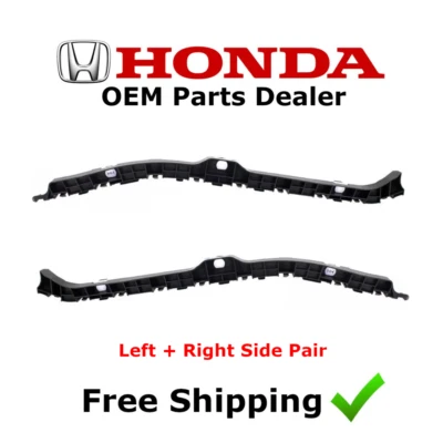 Par de soportes espaciadores de parachoques trasero lateral derecho+derecho Honda Accord 2008-2012 4 puertas nuevo OEM Foto 1 de 4