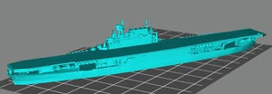 1:1250 USS Yorktown (CV-5) (Post 1942 Refit) - Picture 1 of 2