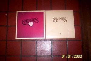 CARPENTERS ( 2 ) ORIG VINYL LP lot: SELF TITLED / A SONG FOR YOU VG+ - Picture 1 of 1