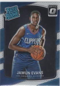 2017-18 Panini Donruss Optic Jawun Evans Rated Rookie #152