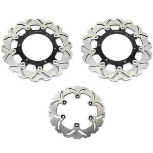 Dischi Freno Anteriori Posteriori per Yamaha XTZ TENERE 660 08-13 TDM 900 02-14 - Foto 1 di 9