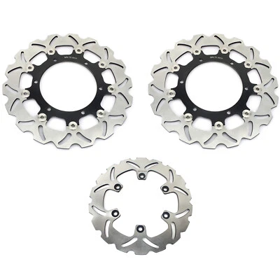 Dischi Freno Anteriori Posteriori per Yamaha XTZ TENERE 660 08-13 TDM 900 02-14 - Immagine 1 di 4