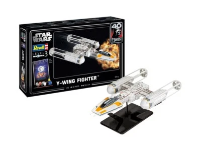 Star Wars: Rebel Y-Wing Fighter Bomber 1:72 model kit by Revell inc Movie Poster - Image 1 of 4