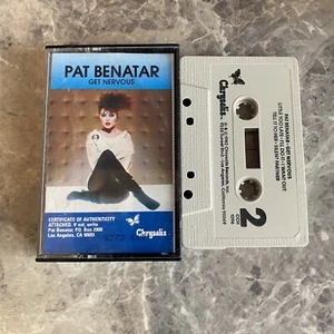 Pat Benatar Get Nervous Cassette Tape (US VERSION) Rare Import - Picture 1 of 3