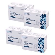 OneMed Sterilization Pouches- 3.5 " x 5.25 " Dental Medical Self Seal Pouch Bags