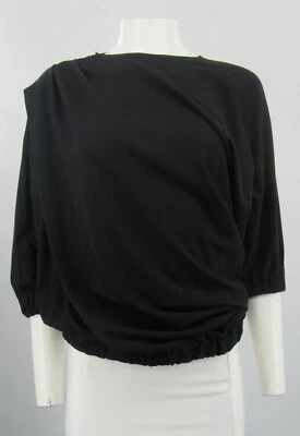 Givenchy Black Wool Blend Dolman Sleeve Sweater Top sz 40 - Image 1 of 4