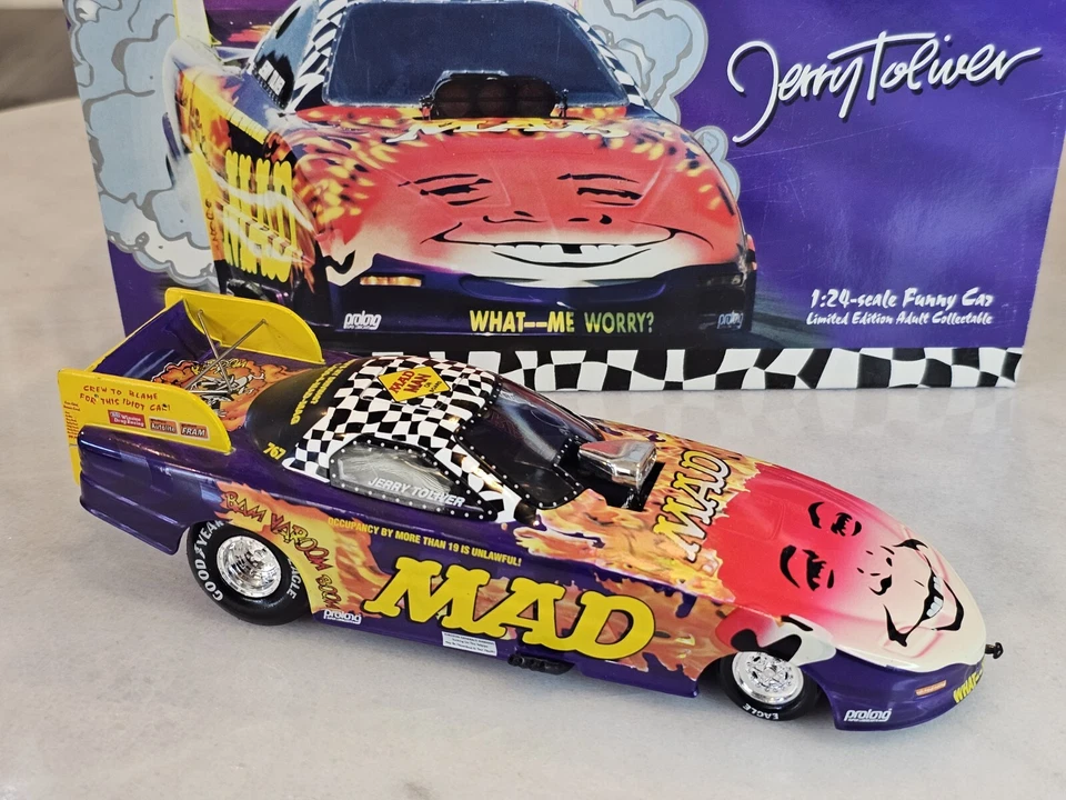 1998 Action Racing Club KABOOM MAD Racing 1 / 24 Funny Car NEW  1 of 1200 - Image 1 of 4