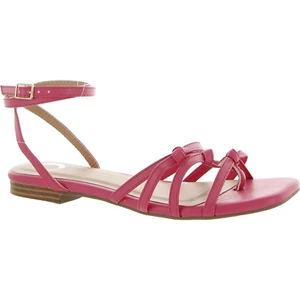 Journee Collection Women Flat Slingback Sandals Indee Size US 9.5M Pink - Picture 1 of 3