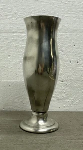 JARRÓN DE PELTRE DE COLECCIÓN 8,75"" ALTO PELTRE INTERNACIONAL #277-66-2 pieza central copa - Imagen 1 de 8