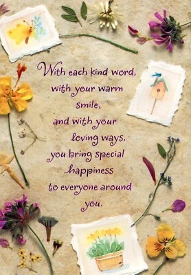 Cartão de PÁSCOA AMOROSO PARA NETA, Scrapbook Flores por Hallmark + Envelope - Imagem 1 de 4