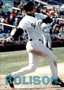 1999 Portland Sea Dogs Grandstand #26 Nate Rolison Petal Mississippi MS Card