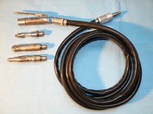 Hall 2000 Ortho motor with 2 Sagittal saws and 1 wire driver attachments, hose - Picture 1 of 6