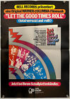 LET THE GOOD TIMES ROLL original kommerzielles halbes Blatt Poster 1973