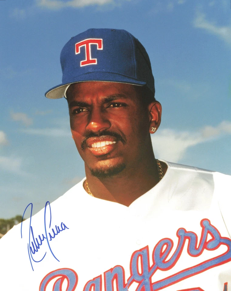 Ruben Sierra Autographed Signed 8x10 Photo Texas Rangers - Image 1 of 1