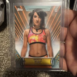 2019 Topps WWE Women's Division #35 Dakota Kai ORANGE parallel 47/50 NXT - Picture 1 of 3