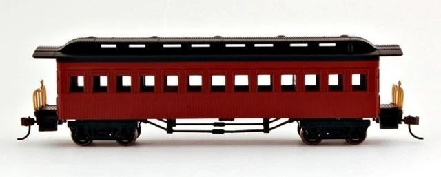 Bachmann Industries 13402 HO 1860-1880 Unlettered Coach Red HO Scale 1:87 - Image 1 of 1