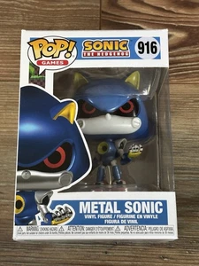 Sonic the Hedgehog Metal Sonic Funko Pop! Vinyl Figure #916 w/ Protector New - Picture 1 of 6