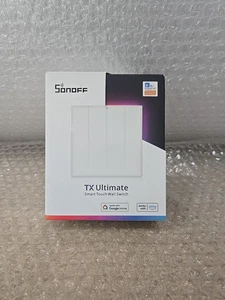 SONOFF WiFi TX Ultimate Smart Touch Wall Switch 86 Type with RGB Light eWelink - Picture 1 of 3