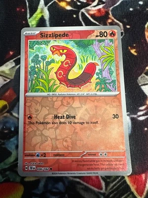 Sizzlipede 036/162 Sv05: Temporal Forces Reverse Holo - Image 1 of 2