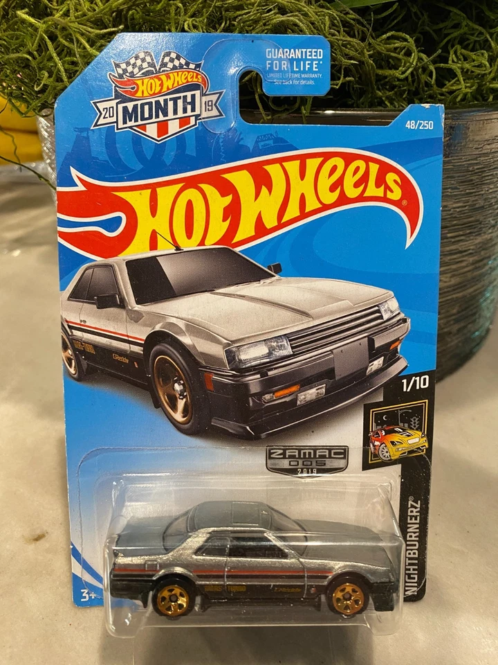 2019 Hot Wheels Walmart #5 Zamac #48 Nightburnerz NISSAN SKYLINE RS KDR30 Zamac - Photo 1/1