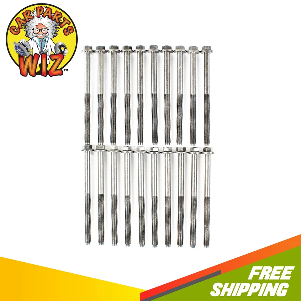 Kit de pernos de cabeza de motor para 03-10 Ford E-350 Club Wagon 6,0 L 32 V Power-Stroke Foto 1 de 1