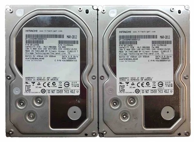 LOT OF 2 | HGST Ultrastar 3TB | 7.2K 64MB SATA-III 3.5" HDD | HUA723030ALA640 - Image 1 of 4