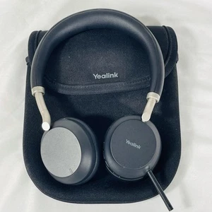 Yealink BH72 Lite Bluetooth Wireless Headset with USB-C Charger - Gently Used - Picture 1 of 10