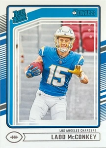 Donruss #328 Ladd McConkey 2024 clasificación novato radiocontrol - Imagen 1 de 2