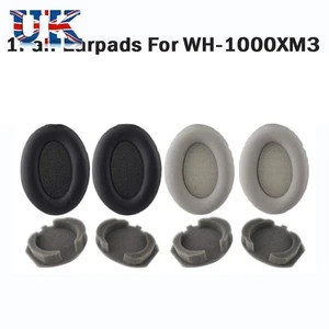 Almohadillas de espuma de esponja para orejeras de repuesto para Sony WH-1000XM3 - Imagen 1 de 10