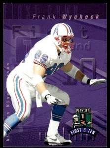 1997 Playoff First and Ten Frank Wycheck Houston Oilers #95 24119 - Picture 1 of 2