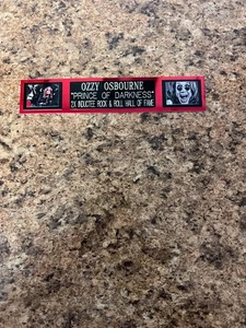 OZZY OSBOURNE NAMENSSCHILD FÜR SIGNIERTES FOTO/MEMORABILIA DISPLAY - Bild 1 von 1