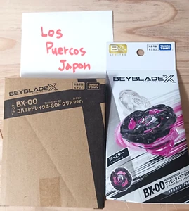 NEU Beyblade x Mammoth Tusk 2-80E Metal Coat Black & Cobalt Drake 4-60F - Bild 1 von 6